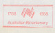 Meter Cover Netherlands 1988 Australia - Embassy - Australian Bicentenary - Unclassified