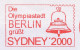 Meter Cover Germany 2000 Olympic Games Sydney 2000 - Berlin - Sonstige & Ohne Zuordnung
