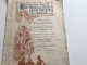 Ancien Programme (12-22 Août 1899) Officieel Programma Feesten En Processie Stad Antwerpen -Hoofdkerk - Programme