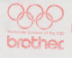 Meter Top Cut Netherlands 1988 Brother - Worldwide Sponsor Of The IOC - Int. Olympic Committee  - Other & Unclassified