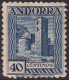 Andorra Spanish 1931 Sc 20a Ed 22dN MH* Specimen (muestra) Perf 11.5 - Unused Stamps