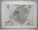 GUICCIARDINI - Plan De La Ville De Valenciennes 1567 - Mapas Geográficas