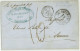 Marseille 1848 Paquebot Poste Pour Livorno Fraissenet - 1801-1848: Voorlopers XIX