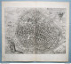 GUICCIARDINI - Plan De La Ville De Douai 1567 - Geographische Kaarten