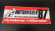 Autocollant Vintage Moto Motorräder 1987 Dortmund 9 Cm / 23 Cm - Stickers