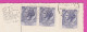 293923 / Italy - VENEZIA Piazza S. Marco - Veduta Aerea PC 1960 USED 15 L Coin Of Syracuse Flamme - 1946-60: Storia Postale
