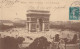 75 PARIS 8e - Place De L'Etoile - Arc De Triomphe - Circulée 1909 - Triumphbogen