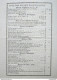 Tarif Pour Les Décors Maçonniques. Habert, Paris, 1808 - 1701-1800