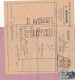 SEUL SUR LETTRE. N° 764. POINTE DU RAZ. FACTURE         /  2 - 1921-1960: Periodo Moderno