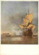 Art - Peinture - Willem Van De Velde - Le Coup De Canon - Bateaux - Voiliers - CPM - Voir Scans Recto-Verso - Malerei & Gemälde
