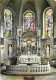 Art - Vitraux Religieux - Pèlerinage De Benoite-Vaux Par Souilly - Intérieur De L'Eglise - Le Maitre Autel - CPM - Voir  - Tableaux, Vitraux Et Statues