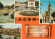 47 - Agen - Multivues - Automobiles - CPM - Voir Scans Recto-Verso - Agen