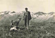 Animaux - Chèvres - Luchon - Un Patre Sur Le Plateau De Superbagnères - Au Fond Cirque Du Lys - Mention Photographie Vér - Autres & Non Classés