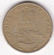 République De Djibouti. 10 Francs 1999 Bronze-aluminium. KM# 23 - Djibouti
