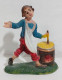 66097 Pastorello Presepe - Statuina In Plastica - Cuoco - Kerstkribben