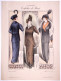 Gravure De Mode.Toilettes De Paris.Le Printemps.dimensions 40,0 X 30,2 Cm ( 15,74 X 11,88 Inchs ) - Art Nouveau / Art Déco