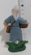 66103 Pastorello Presepe - Statuina In Plastica - Donna Con Anatra - Nacimientos - Pesebres