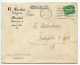 Germany 1928 Cover & Letters; Elberfeld - R. Brothe, Pelzwaren To Ostenfelde; 5pf. Friedrich Von Schiller - Storia Postale