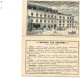 2 Dépliants Publicitaires Hôtel Du LIon D'Or à Auray, Morbihan. (Années 1920) - Tourism Brochures