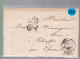 Lettre Dite Précurseurs  Sur  Lettre  1850  Nancy    Destination Par Epinal  Taxe 25 - 1849-1876: Klassieke Periode