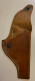 SMITH & WESSON Or Colt 38cal REVOLVER LEATHER HOLSTER ETUI US TYPE VICTORY MODEL - Armas De Colección