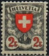 SUISSE ,SCHWEIZ, 1924,  Zu 166,  Mi 197 , YV 211, WAPPENZEICHNUNG, BLASON, Trace De Charnière, - Ungebraucht