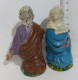I117172 Pastorello Presepe - Statuina In Celluloide - Madonna E San Giuseppe - Weihnachtskrippen