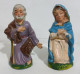 I117173 Pastorello Presepe - Statuina In Celluloide - Madonna E San Giuseppe - Crèches De Noël