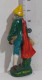 I117179 Pastorello Presepe - Statuina In Celluloide - Musicante - Cm 6 - Kerstkribben
