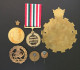 Mixed Lot Medal Pin Etc Iran - Other & Unclassified