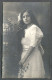 WOMAN YOUNG GIRL  JEUNE FILLE DRESS FASHION, REAL OLD  PHOTO, ATELIER WOLLNER OSIJEK - Femmes
