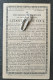 EERW.HEER LUDIVICUS DE COCK ° BRUGGE 1840 + ST. BAAFS (ST. ANDRIES) 1915/ THIELT/ MOUSCROEN/POPERINGHE/ HELKIJN / WOUMEN - Devotion Images