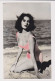 Sexy Actress ELIZABETH TAYLOR With Swimsuit Scene, Vintage Photo Postcard Pin-Up RPPc AK (156) - Acteurs