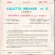 COLETTE RENARD - FR EP -L'EAU VIVE + 3 - Otros - Canción Francesa