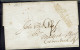 Grande-Bretagne. Marque Linéaire, Lettre Pour Cavendisch. Taxe Manuscrite 2 C. Pas De Texte. B/TB. - Postmark Collection