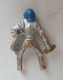 FIGURINE CYRNOS CHEVALIER Ma Cav 2 EPEE CASSEE 60's Pas Starlux Clairet Guilbert, (1) Incomplet - Militaires
