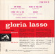 GLORIA LASSO - FR EP - BON VOYAGE  + 3 - Autres - Musique Française