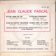 JEAN-CLAUDE PASCAL - FR EP - ETRE AIME DE TOI  + 3 - Otros - Canción Francesa