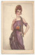 Postcard Oude Postkaart Carte Postale CPA Woman Women's Fashion Femme Mode Féminine Bompard - Bompard, S.
