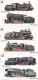 Models Of Steam Locomotives, Czech Rep, 2016 - Klein Formaat: 2001-...