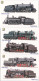 3 Calendars Models Of Steam Locomotives, Czech Rep, 2016 - Kleinformat : 2001-...