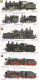 1 Calendars Models Of Steam Locomotives 2016, 2 Calendars Models Of Steam Locomotives 2017, Czech Rep, - Petit Format : 2001-...