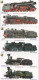 3 Calendars Models Of Steam Locomotives 2017, Czech Rep, - Petit Format : 2001-...