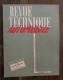 Revue Technique Automobile # 101. Septembre 1954 - Auto/Motor
