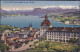 AK Luzern Schweiz 1917 Unfallversicherungsgebäude  (12627 - Luzern