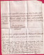 MARQUE BONNIERES SEINE ET OISE 1760 LENAIN N°2 INDICE 23 POUR PARIS LETTRE - 1701-1800: Précurseurs XVIII