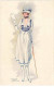 N°23863 - Illustrateur Pagani N°494-3 - Jeune Femme élégante Lisant Un Mot - Other & Unclassified