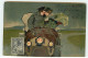 N°22889 - Carte Gaufrée - Fantaisie - Couple Dans Une Voiture - Other & Unclassified