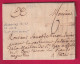 MARQUE DE VERVINS EN ROUGE 1766 AISNE LENAIN N°2 INDICE 17 TEXTE LA FLAMANBRIE POUR PARIS LETTRE - 1701-1800: Précurseurs XVIII