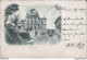 Au185 Cartolina Leseverein Abbazia 1899 Croazia - Sonstige & Ohne Zuordnung